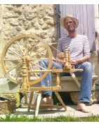 Kromski spinning wheels for spinning wool or various mixed fibers